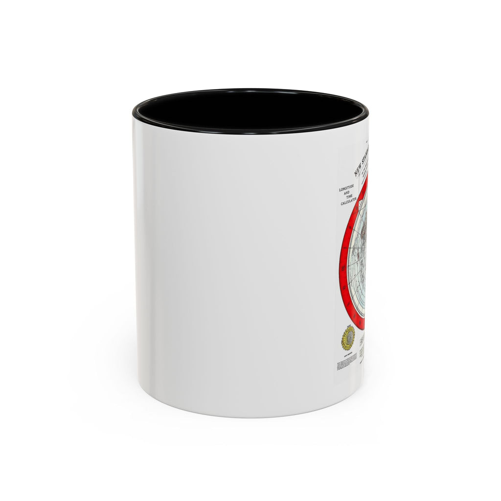 Vintage World Map Accent Coffee Mug (11/15oz)