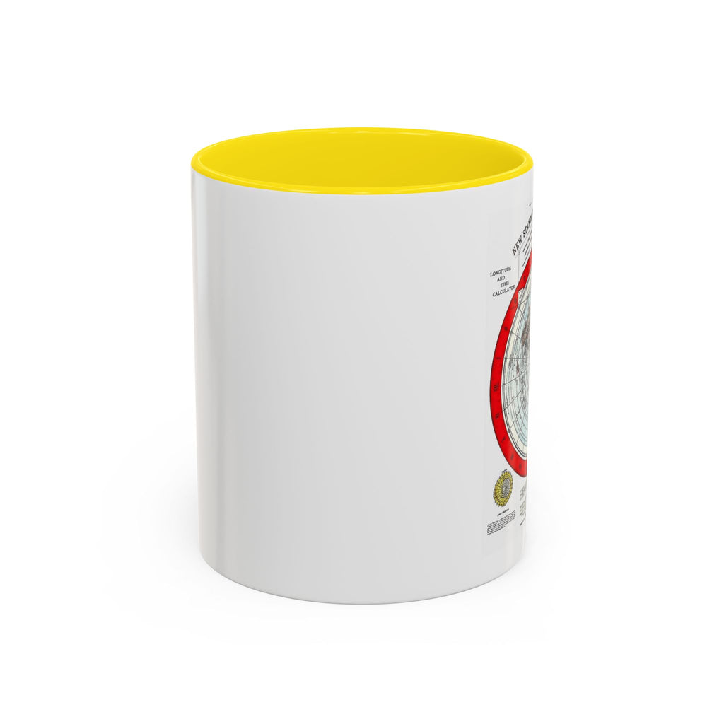 Vintage World Map Accent Coffee Mug (11/15oz)