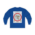 Flat Earth Map Long Sleeve Tee — Vintage 'Seal of the World' Graphic