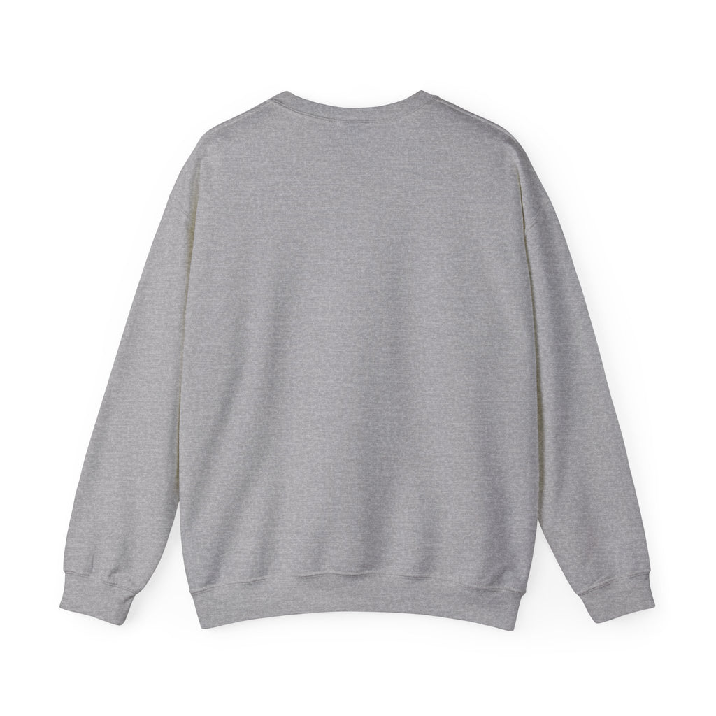 Vintage World Map Crewneck Sweatshirt — Retro Polar Projection Graphic