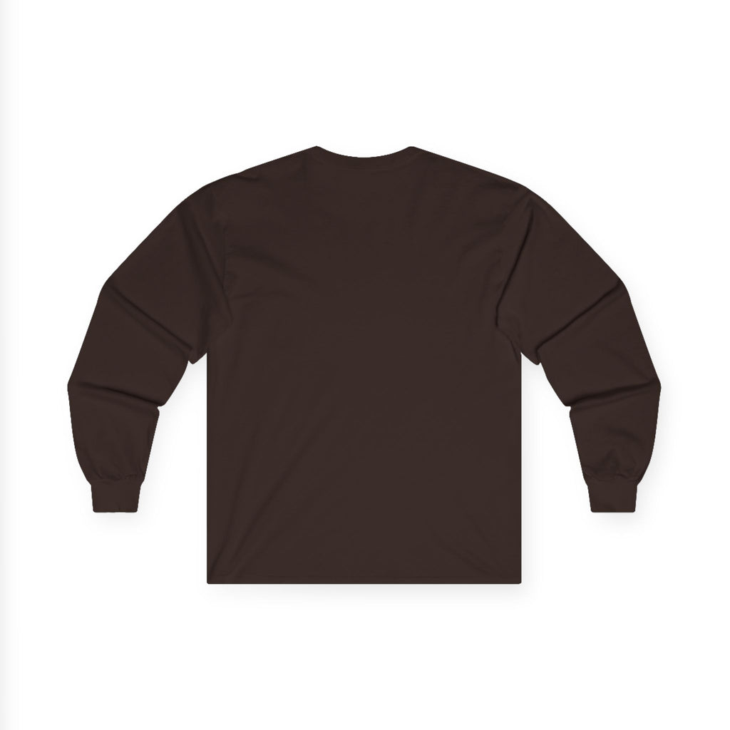Flat Earth Map Long Sleeve Tee — Vintage 'Seal of the World' Graphic
