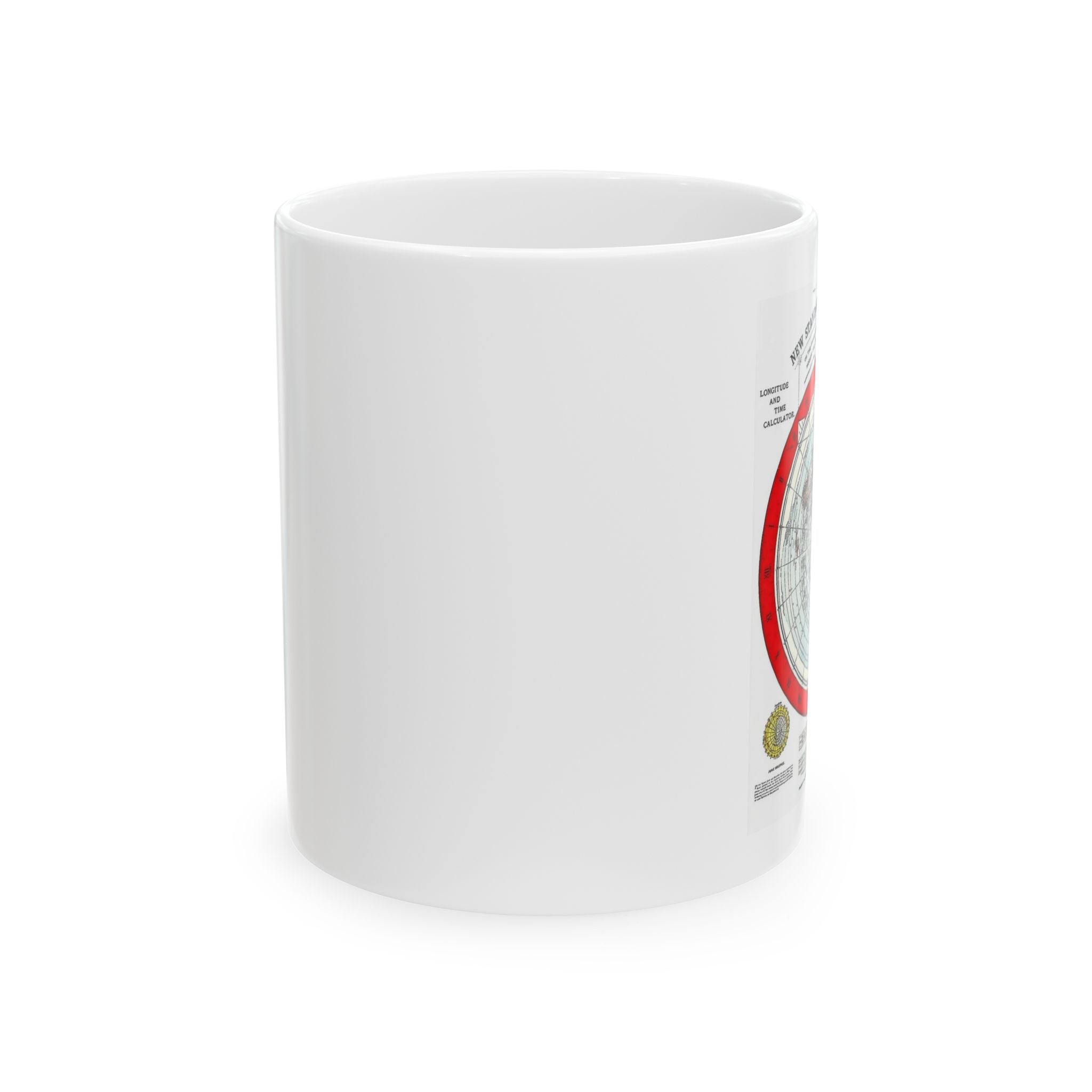 Vintage World Map Ceramic Mug – Retro Atlas Coffee Cup (11oz & 15oz)