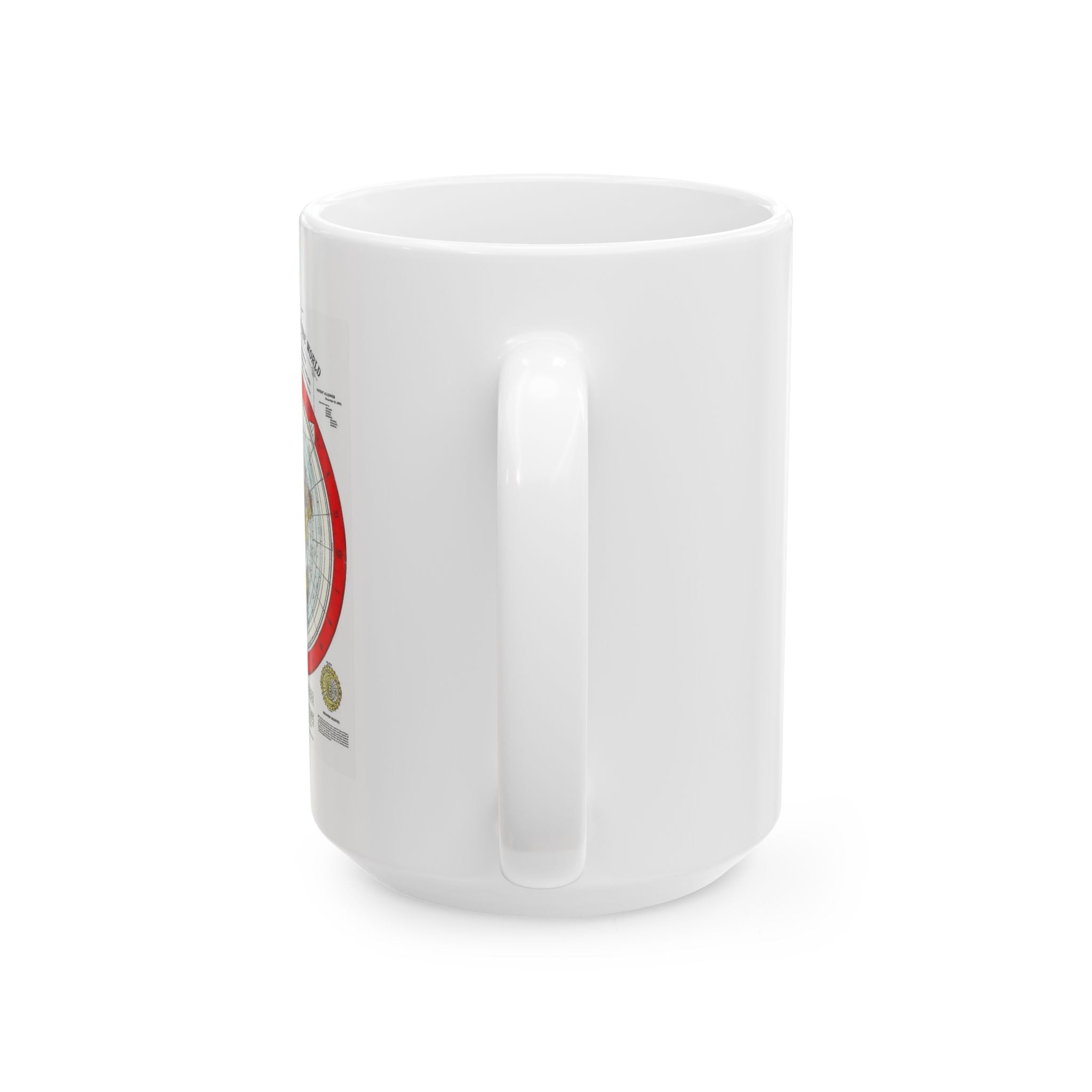 Vintage World Map Ceramic Mug – Retro Atlas Coffee Cup (11oz & 15oz)